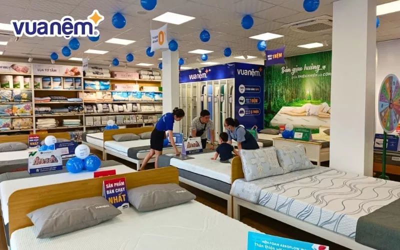 Mua nệm giá tốt tại Vua Nệm