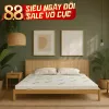 Nệm cao su thiên nhiên Gummi Classic thế hệ mới dày 5/10/15cm