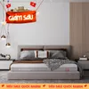 Nệm foam Comfy Lux 2.0 cao cấp kháng khuẩn kép dày 22cm