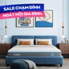 Nệm foam iComfy Coolax massage thoáng mát dày 15cm (BST Ngủ Mát)