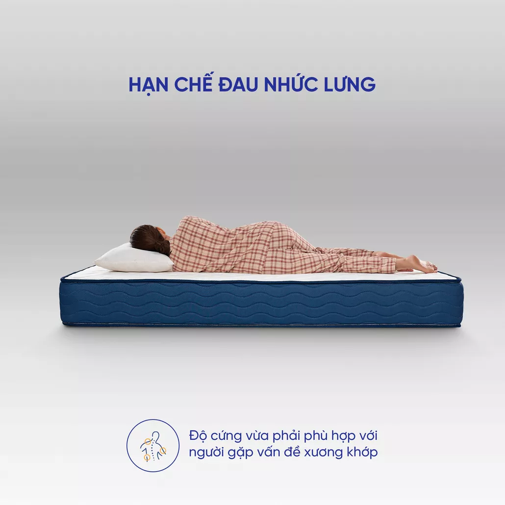 Nệm lò xo Dream Spring 1.0 cách ly chuyển dộng