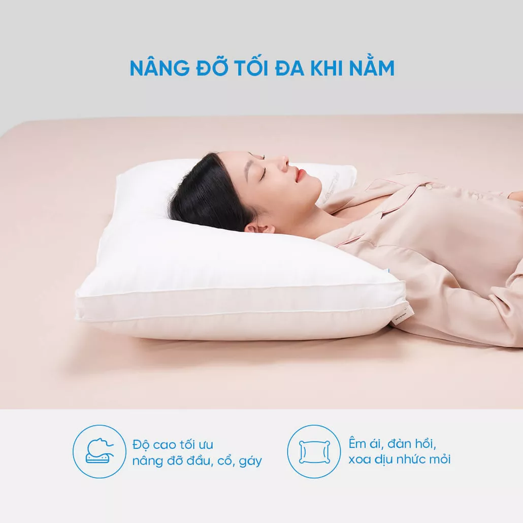 Gối lông vũ cao cấp siêu êm ái Doona Dream Cloud