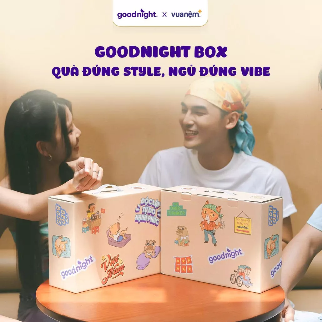 GOODNIGHT BOX – QUÀ ĐÚNG STYLE, NGỦ ĐÚNG VIBE