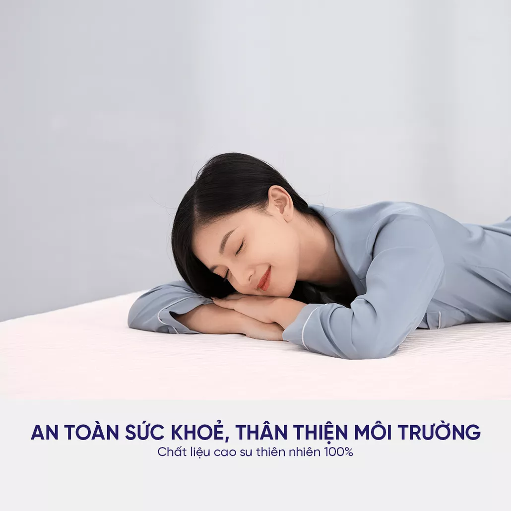 nệm cao su thiên nhiên liên á classic an toàn sức khỏe