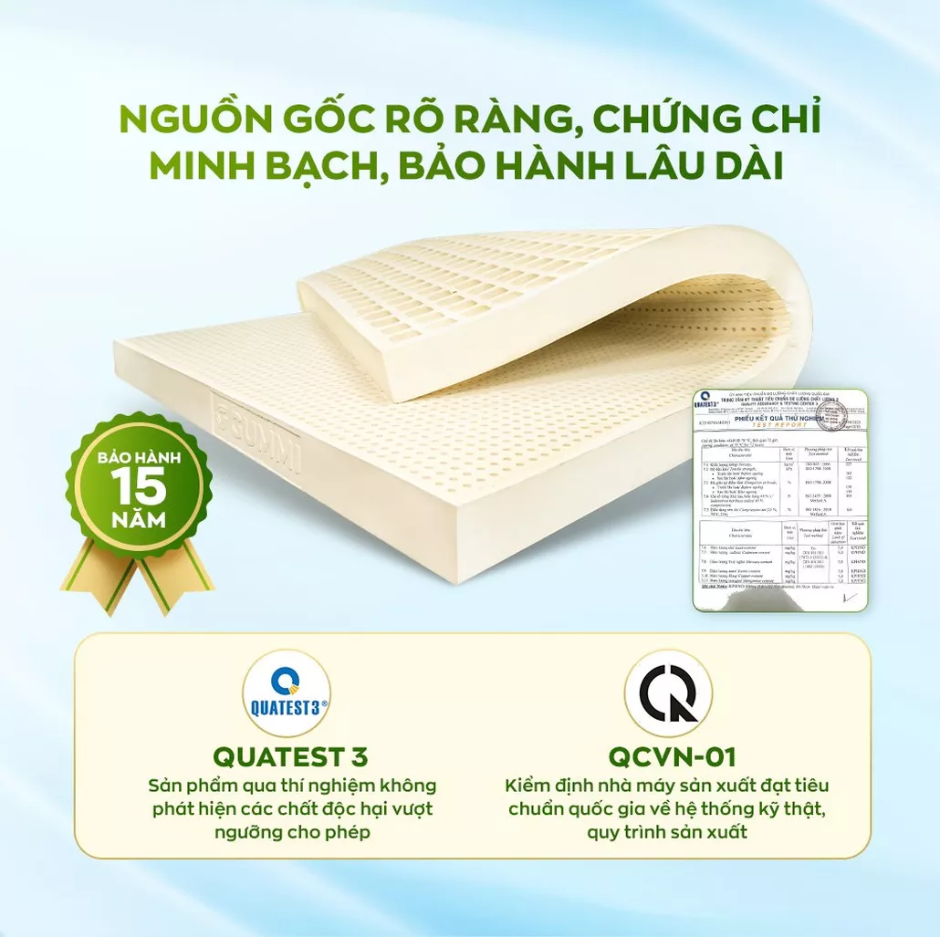 Nguồn gốc rõ ràng, chứng chỉ minh bạch, bảo hành lâu dài
