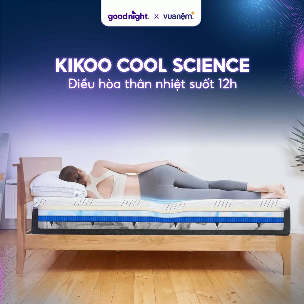 KIKOO Cool Science – Điều hòa thân nhiệt suốt 12h