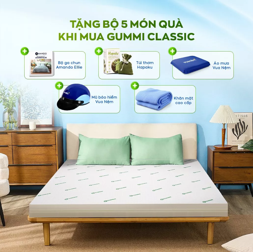 Bộ quà tặng hấp dẫn, mua 1 tặng 5 quà