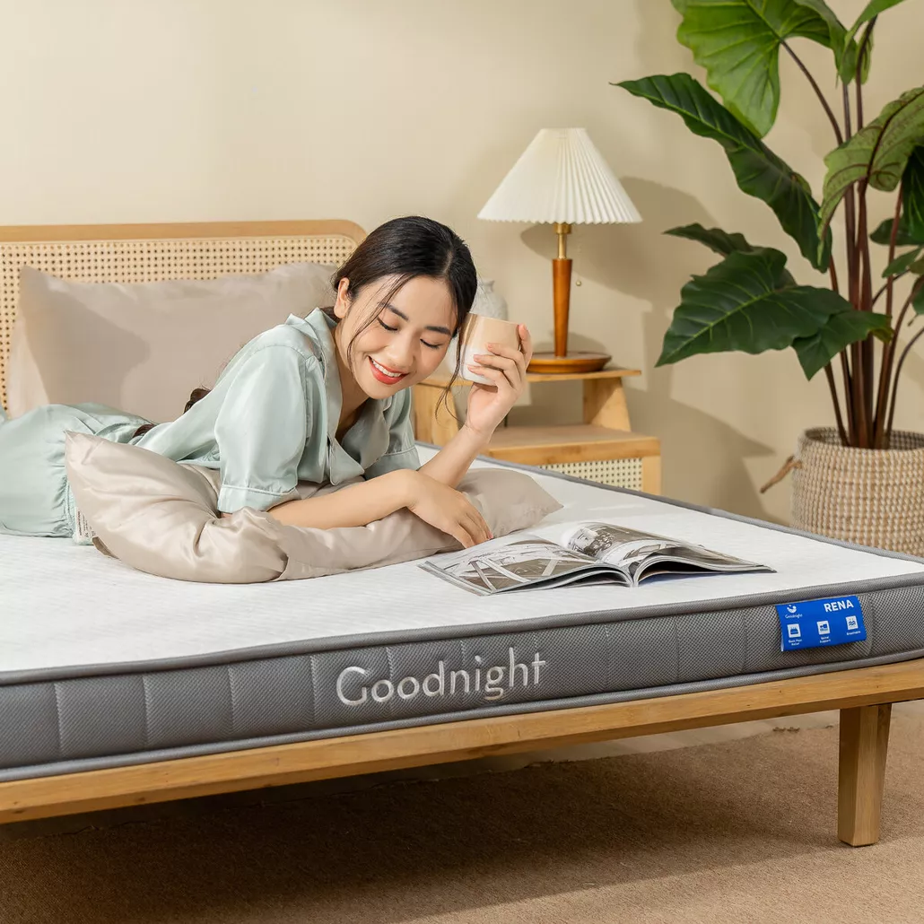 Nệm cao su đa tầng Goodnight Rena vững chắc, thông thoáng