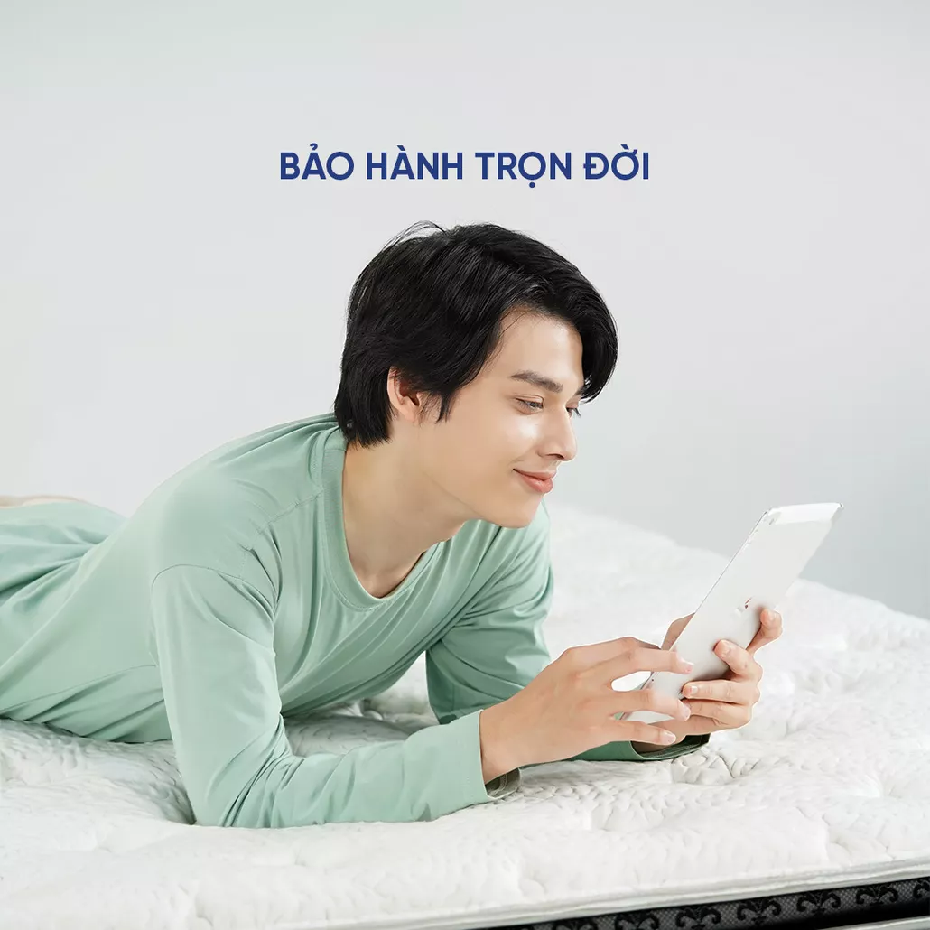 nệm lò xo amando primo cao cấp, nâng đỡ cơ thể, cách ly chuyển động