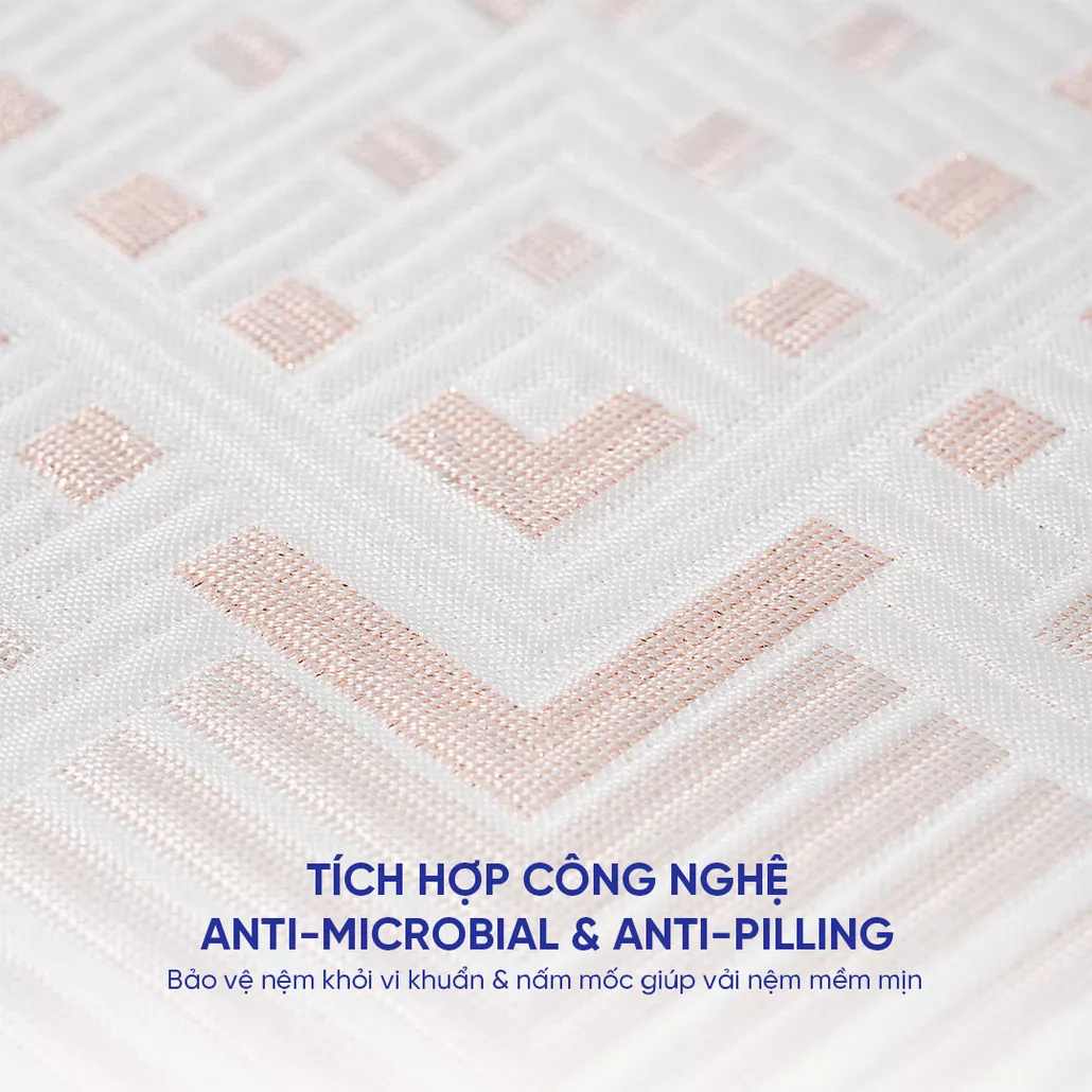 Nệm foam cao cấp tương thích toàn diện Comfy Lux 3.0 làm mát, chống nóng lưng