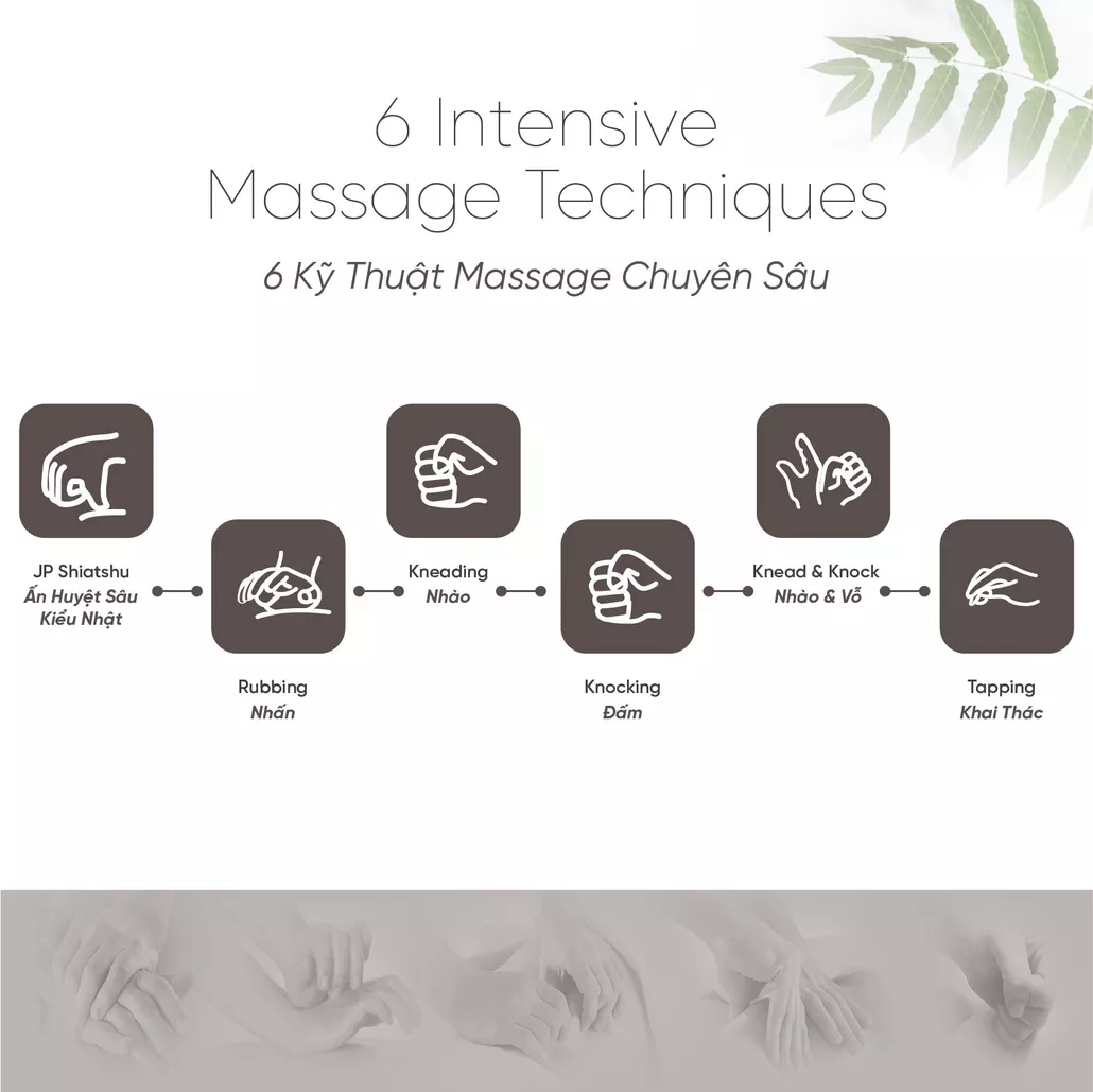 Ghế massage Ogawa Vogue-X giảm đau nhức cơ bắp, giải phóng các điểm căng cơ