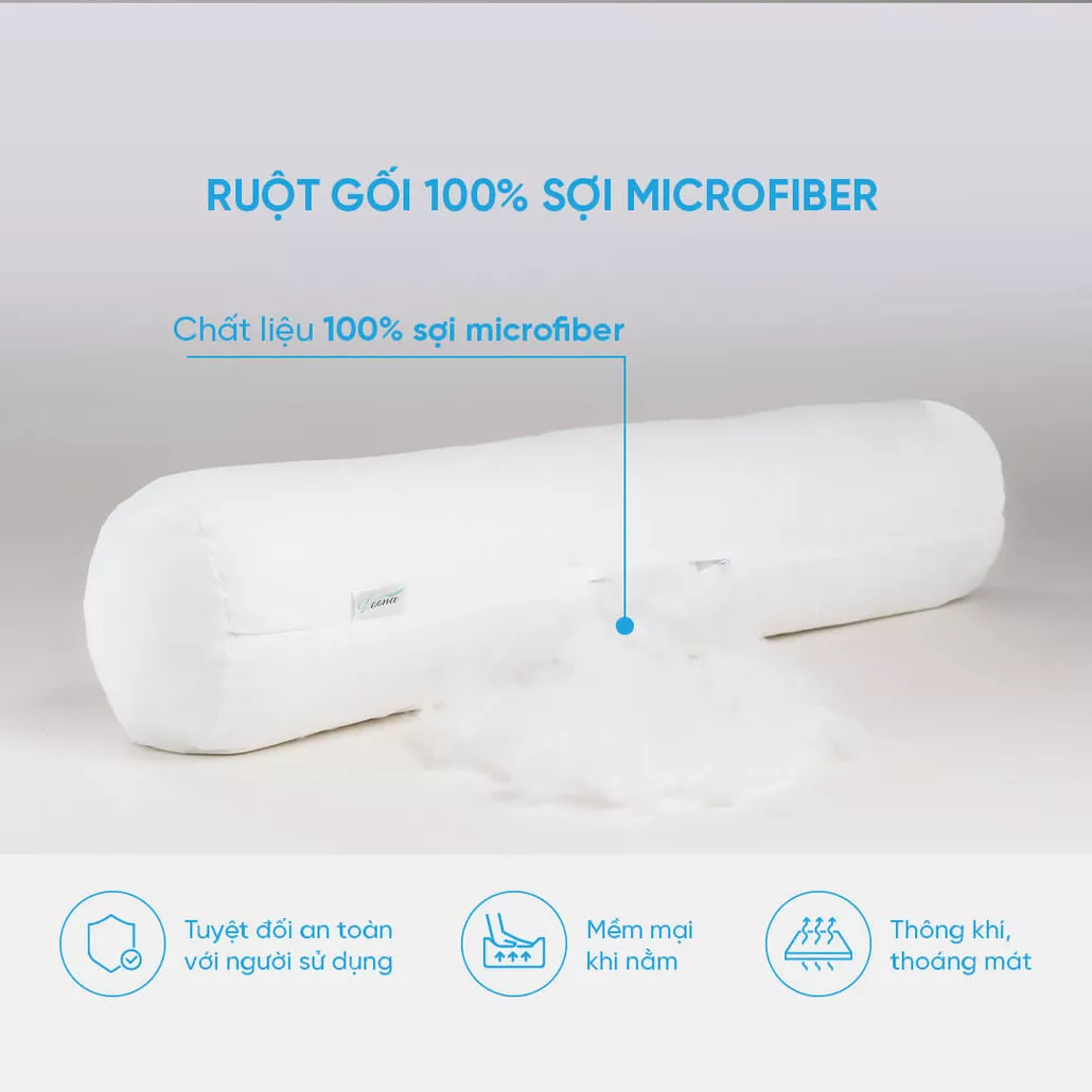 Ruột gối ôm Doona Microfiber CC mềm mại, êm ái