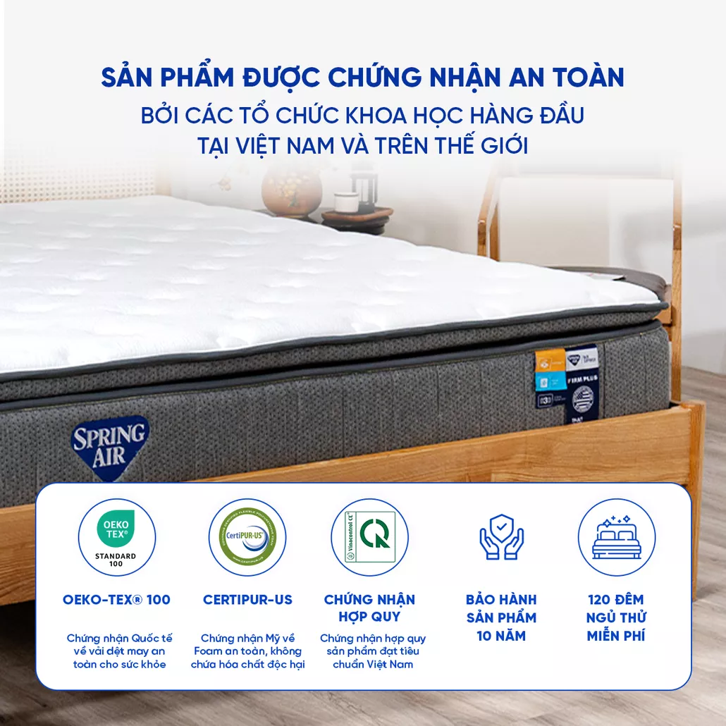 Spring Air - Tận hưởng giấc ngủ trên những đám mây