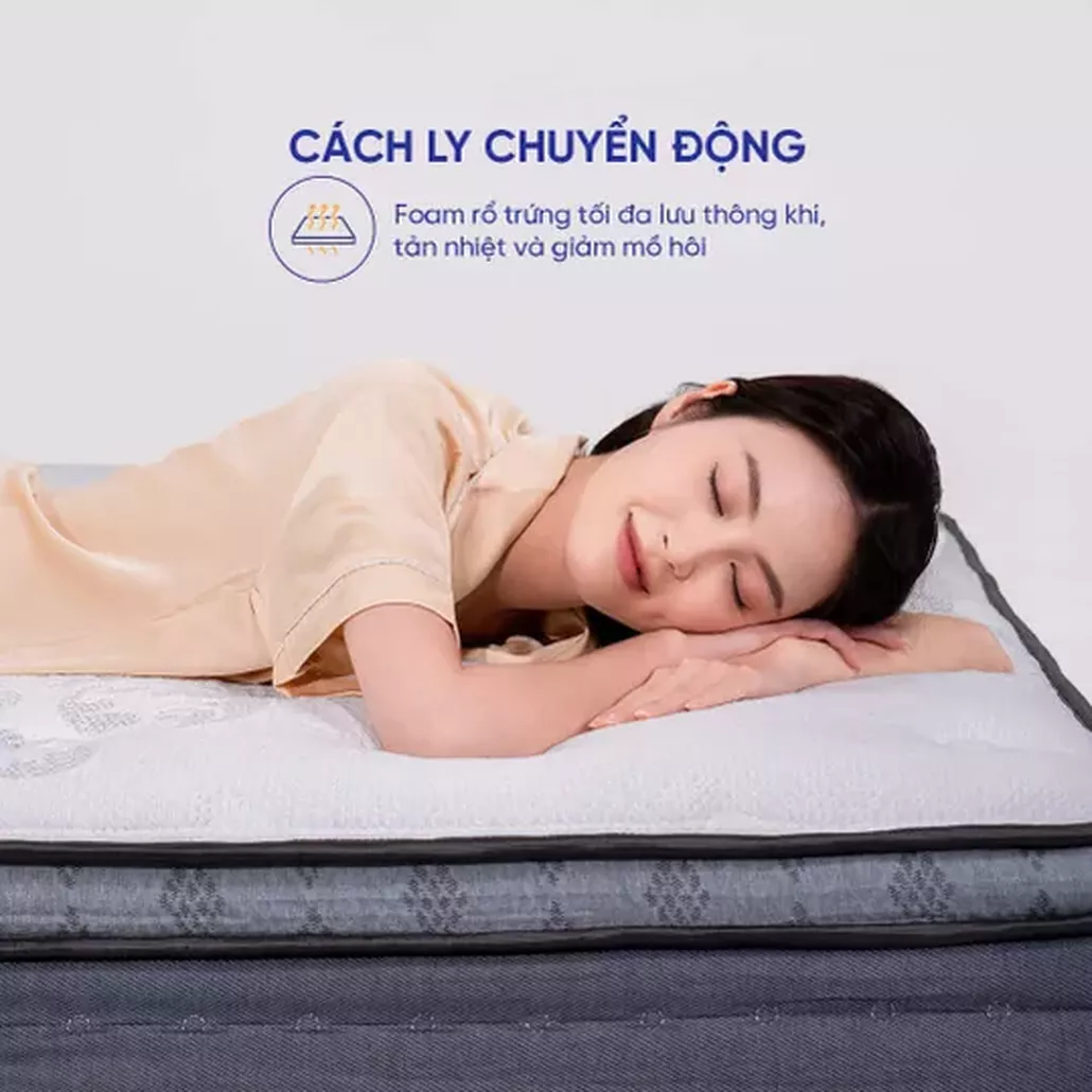 Nệm vững chắc hơn - Bền hơn với thời gian
