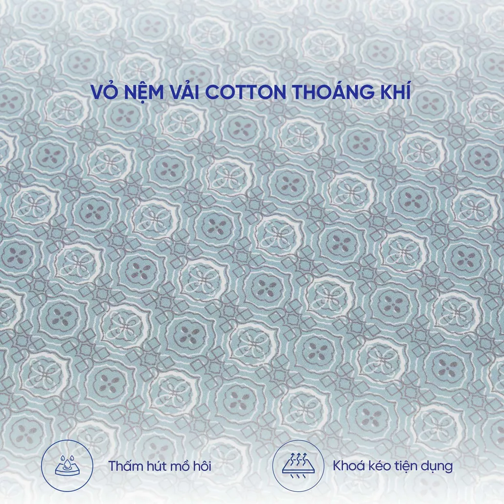 Nệm Bông ép Wonjun Pure & Fresh