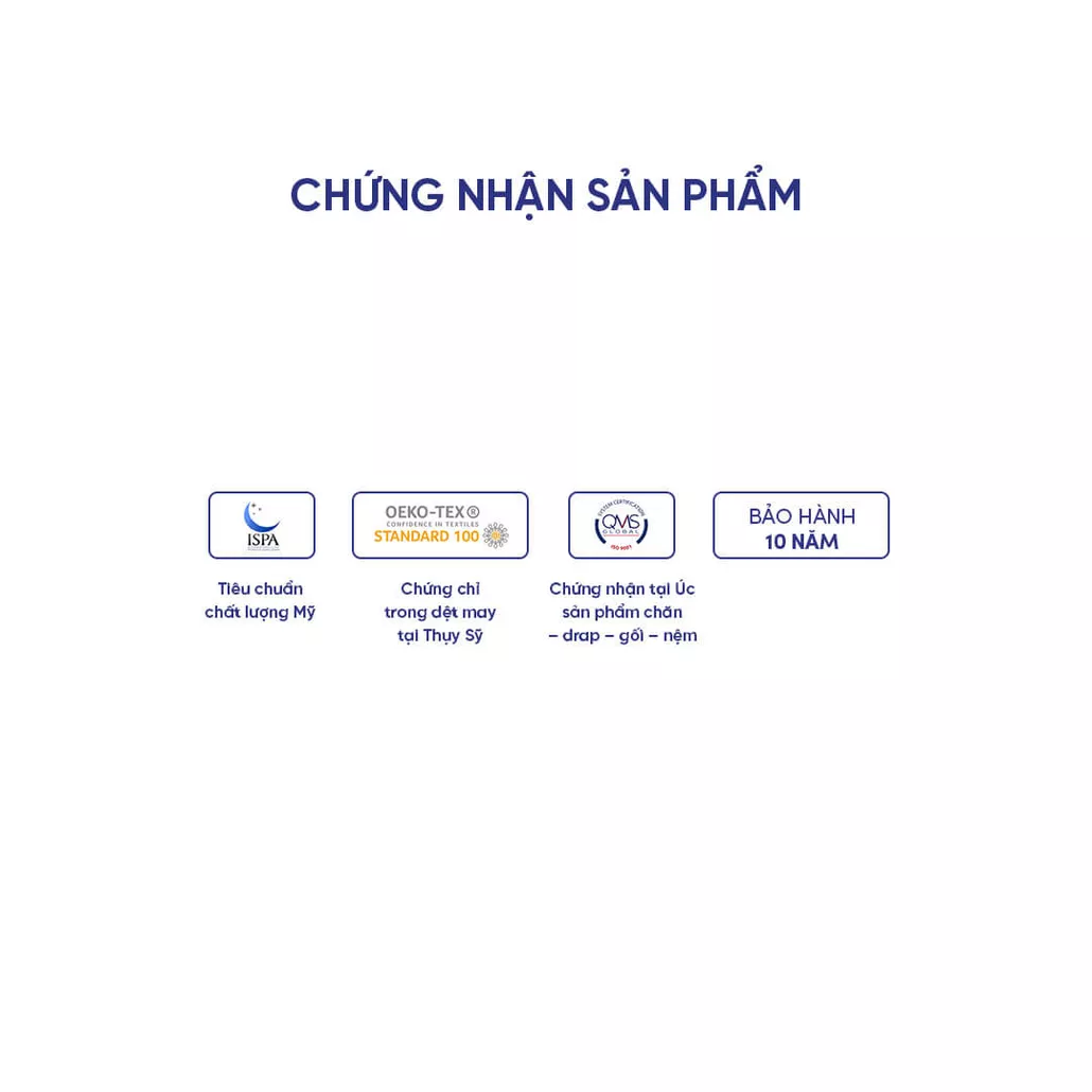 Nệm cao su Kim Cương Erica Smart Tech 