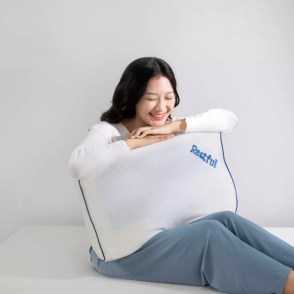 Gối memory foam công thái học giảm đau cổ vai gáy Doona Restful