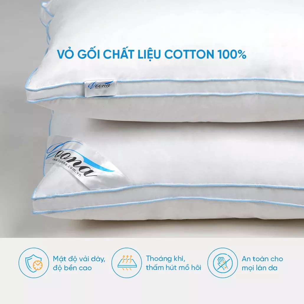 Gối Doona Dream Cloud êm ái, mềm mại, thoáng khí