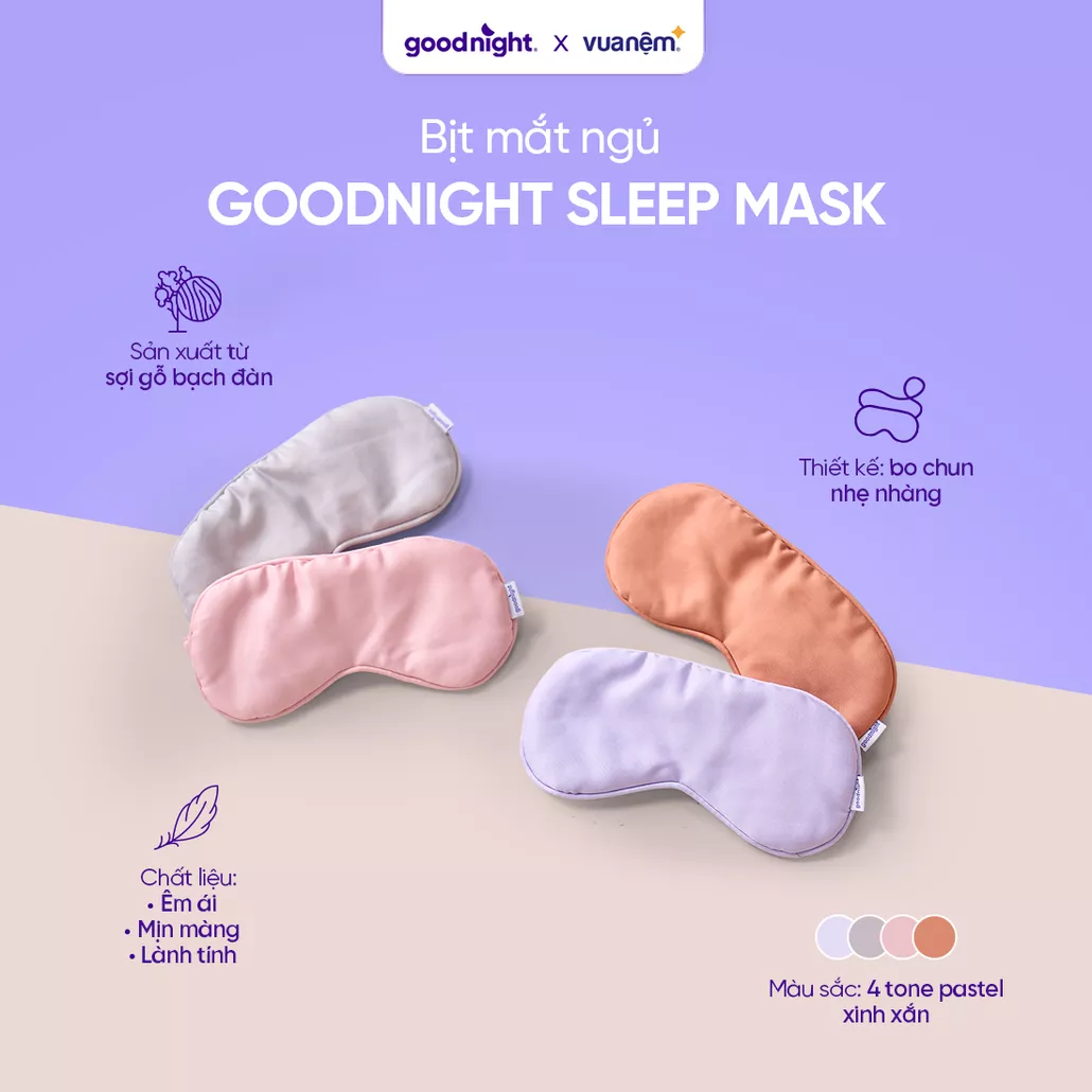 Bịt mắt Goodnight – Nhẹ nhàng đưa bạn vào giấc ngủ