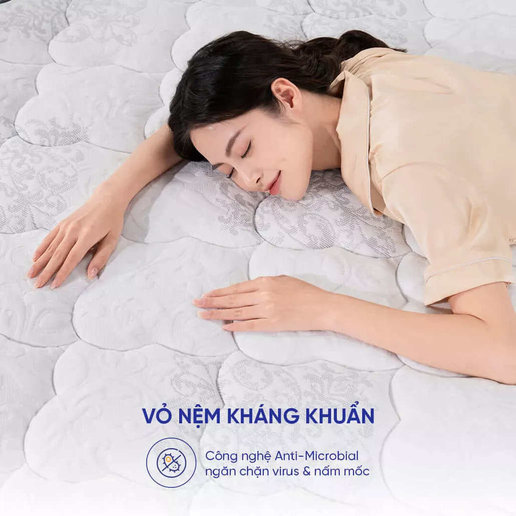 Nệm lò xo Amando Elite Original túi độc lập tiêu chuẩn khách sạn 5 sao