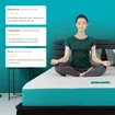 Nệm foam Nhật Bản Aeroflow Fit Plus kháng khuẩn dày 20cm - Ảnh thumb 7