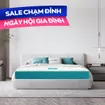 Nệm foam Nhật Bản Aeroflow Fit Plus kháng khuẩn dày 20cm - Ảnh thumb 1