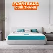 Nệm foam Nhật Bản Aeroflow Fit Plus kháng khuẩn dày 20cm - Ảnh thumb 1