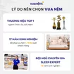 Nệm cao su thiên nhiên Gummi Classic thế hệ mới dày 5/10/15cm - Ảnh thumb 11
