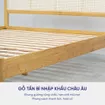 Giường gỗ Tần Bì Amando Hestia - Ảnh thumb 3