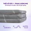 Nệm foam Goodnight Core (Akita) gấp 3 dày 8cm - Ảnh thumb 5