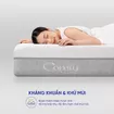 Nệm foam Comfy Lux 2.0 cao cấp kháng virus dày 22cm - Ảnh thumb 5