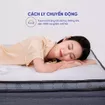 Nệm lò xo túi độc lập Amando Elite Plus giảm tiếng ồn dày 25cm - Ảnh thumb 4