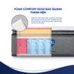 Nệm lò xo Spring Air Back Supporter Firm Plus nâng đỡ làm mát dày 26cm - Ảnh thumb 5