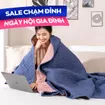 Chăn bốn mùa micro satin Goodnight Mori - Ảnh thumb 1