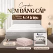 Combo nệm đẳng cấp: nệm foam Lux 2.0, 1 bộ phủ Soulmate, 1 Chăn Amando Azami - Ảnh thumb 1