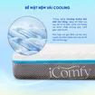 Nệm foam iComfy Coolax massage thoáng mát dày 15cm (BST Ngủ Mát) - Ảnh thumb 3