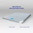 Nệm Bông ép Wonjun Pure & Fresh chuẩn Hàn Quốc dày 5/9cm - Ảnh thumb 9