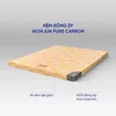 Nệm Bông ép Wonjun Pure Carbon kháng khuẩn ưu việt dày 10cm - Ảnh thumb 10
