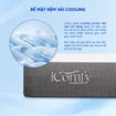 Nệm foam iComfy Coolax Plus nâng cấp làm mát dày 20cm (BST Ngủ Mát) - Ảnh thumb 6