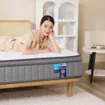 Nệm lò xo Spring Air Back Supporter Firm Cool nâng đỡ làm mát dày 26cm - Ảnh thumb 19