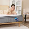 Nệm lò xo Spring Air Back Supporter Firm Cool nâng đỡ làm mát dày 26cm - Ảnh thumb 6