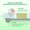 [Mở bán tặng bộ ga chun 1.8 triệu] Nệm cao su 100% thiên nhiên tinh chất trà xanh làm mát Gummi Signature - Ảnh thumb 2