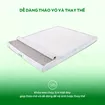 [Mở bán tặng bộ ga chun 1.8 triệu] Nệm cao su 100% thiên nhiên tinh chất trà xanh làm mát Gummi Signature - Ảnh thumb 8