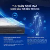 [Mới - Độc quyền] Nệm lò xo túi độc lập 3 vùng Dunlopillo de.Stress Powerful - Ảnh thumb 3