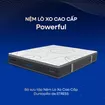 [Mới - Độc quyền] Nệm lò xo túi độc lập 3 vùng Dunlopillo de.Stress Powerful - Ảnh thumb 6