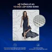 [Mới - Độc quyền] Nệm lò xo song song công nghệ cách ly chuyển động Dunlopillo de.Stress Energy - Ảnh thumb 7