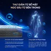 [Mới - Độc quyền] Nệm lò xo song song công nghệ cách ly chuyển động Dunlopillo de.Stress Energy - Ảnh thumb 8