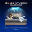 [Mới - Độc quyền] Nệm lò xo độc lập phân 5 vùng nâng đỡ chuyên sâu Dunlopillo de.Stress Release - Ảnh thumb 10