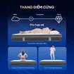 [Mới - Độc quyền] Nệm lò xo độc lập phân 5 vùng nâng đỡ chuyên sâu Dunlopillo de.Stress Release - Ảnh thumb 9