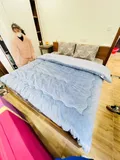 Mình ở Lạng Sơn mua đệm lò xo về dùng k quen, chỉ nói chuyện vu vơ với bạn Ngọc Anh ở cửa hàng thôi mà các bạn í nói hỗ trợ mình đổi đệm luôn, mới vợ chồng mình ra cửa hàng nằm thử, hỏi han cảm nhận, lấy chăn cho đắp rất nhiệt tình và chu đáo. Vợ mình rất khen cách tư vấn làm việc của các bạn cửa hàng, rất chuyên nghiệp. Mình cực kỳ hài lòng với Vua Nệm Lạng Sơn. - Ảnh 1